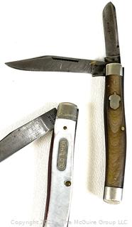 Nine (9) Pocket Knives