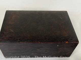 Wood Boxes Includiing Cigar and Money