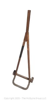 Primitive Wood Dolly or Hand Cart