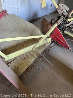 Self-Rake Reaper Harvesting Machine 