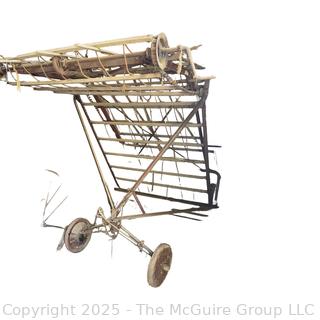 Primitive Mechanical Hay Loader