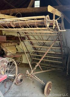 Primitive Mechanical Hay Loader