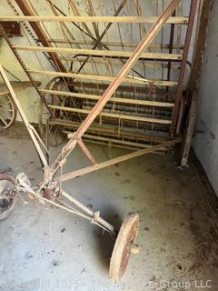Primitive Mechanical Hay Loader