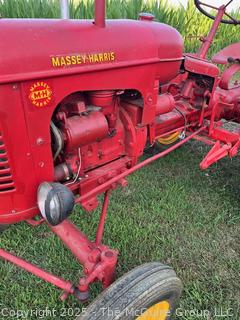 1951 Massey Harris "Pony" Model Tractor. Manufactured by M-H in France and Sold in the US 1951-56. 12HP
