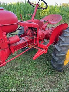 1951 Massey Harris "Pony" Model Tractor. Manufactured by M-H in France and Sold in the US 1951-56. 12HP