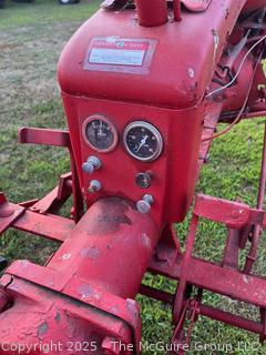 1951 Massey Harris "Pony" Model Tractor. Manufactured by M-H in France and Sold in the US 1951-56. 12HP