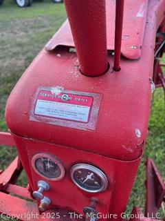 1951 Massey Harris "Pony" Model Tractor. Manufactured by M-H in France and Sold in the US 1951-56. 12HP