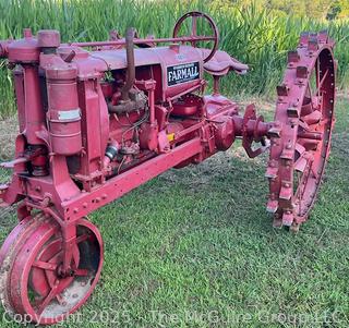1934 McCormick-Deering FARMALL Model F-12 Tractor w/ Steel Wheels. Built 1932-38. Available with Rubber Tires in 1934. 12HP 