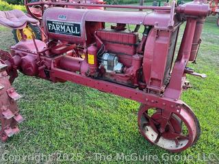 1934 McCormick-Deering FARMALL Model F-12 Tractor w/ Steel Wheels. Built 1932-38. Available with Rubber Tires in 1934. 12HP 