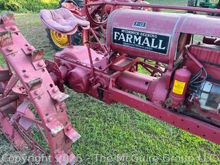 1934 McCormick-Deering FARMALL Model F-12 Tractor w/ Steel Wheels. Built 1932-38. Available with Rubber Tires in 1934. 12HP 