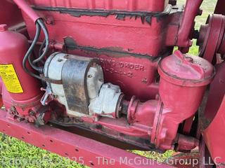 1934 McCormick-Deering FARMALL Model F-12 Tractor w/ Steel Wheels. Built 1932-38. Available with Rubber Tires in 1934. 12HP 