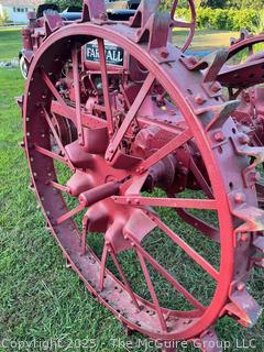 1934 McCormick-Deering FARMALL Model F-12 Tractor w/ Steel Wheels. Built 1932-38. Available with Rubber Tires in 1934. 12HP 