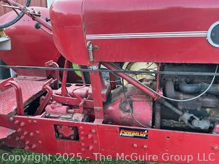 1949 WARDS Tractor.  Manufactured by The Custom Tractor Co. Shelbyville, Indiana. Chrysler 50 HP Engine. Sold by Montgomery Wards 1949-1952  
