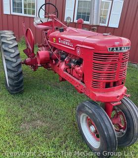 1953 IH McCormick FARMALL "H" - The Most Popular Tractor Model of All Time.  