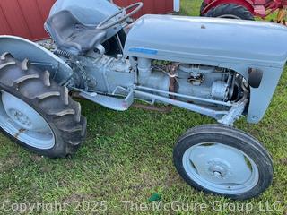 Circa 1950 MASSEY-FERGUSON Model TE20 Tractor Known as the "Little Grey Fergie" Known for its Versatility, Reliability and Longevity