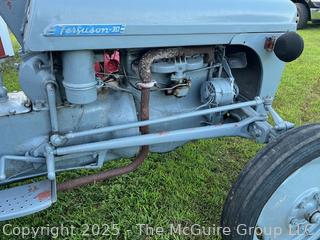Circa 1950 MASSEY-FERGUSON Model TE20 Tractor Known as the "Little Grey Fergie" Known for its Versatility, Reliability and Longevity