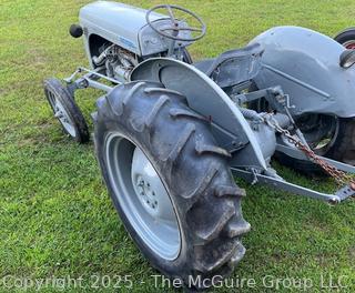 Circa 1950 MASSEY-FERGUSON Model TE20 Tractor Known as the "Little Grey Fergie" Known for its Versatility, Reliability and Longevity