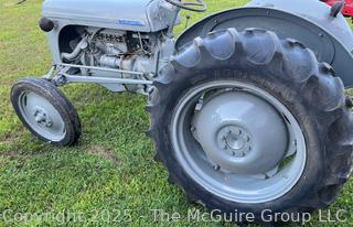 Circa 1950 MASSEY-FERGUSON Model TE20 Tractor Known as the "Little Grey Fergie" Known for its Versatility, Reliability and Longevity