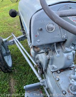 Circa 1950 MASSEY-FERGUSON Model TE20 Tractor Known as the "Little Grey Fergie" Known for its Versatility, Reliability and Longevity