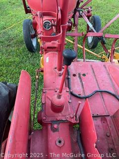 IH McCormick FARMALL Model CUB W/ Side Mounted Sickle Bar Mower 