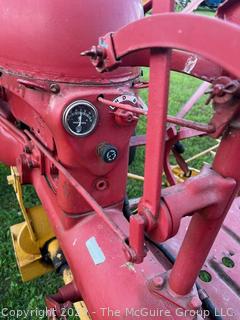 IH McCormick FARMALL Model CUB W/ Side Mounted Sickle Bar Mower 