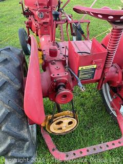 IH McCormick FARMALL Model CUB W/ Side Mounted Sickle Bar Mower 