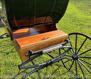 Horse-Drawn 2 Seat Carriage Buggy
