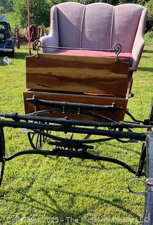 Horse-Drawn 2 Seat Carriage Buggy