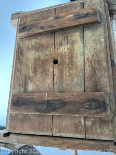 Blanchard Painted Standing Butter Churn
