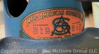 "Deluxe" American Cream Separator Co.