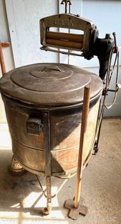 1912 Easy Copper Drum Washing Machine with Wringer