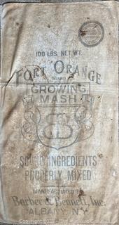 Grouping of Kitchen Ingredient Sacks Including Sugar and Flour and Kitchen Towels. See All Photos in the Gallery 