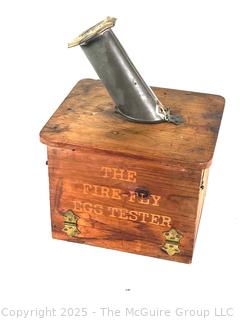 The Fire-Fly Egg Candle Tester with 1908 Patent