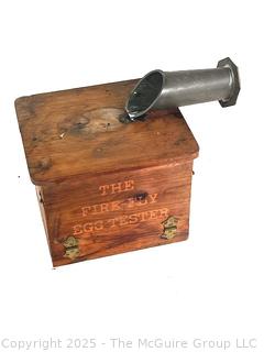 The Fire-Fly Egg Candle Tester. 1908 Patent
