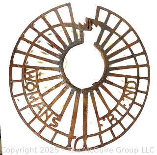 Cast Iron Stove Pipe Shelf  "Woman's Friend"