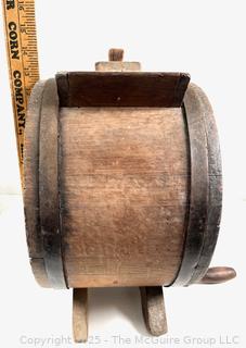 Antique Wooden Rotary Butter Churn