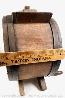 Antique Wooden Rotary Butter Churn