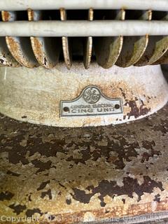 Early General Electric Refrigerator  