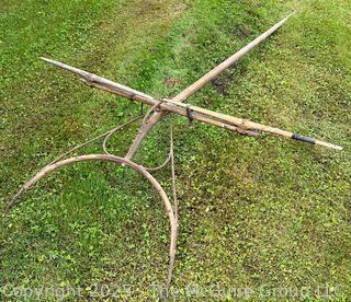 Antique Horse Drawn Wagon Tongue