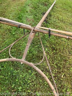 Antique Horse Drawn Wagon Tongue