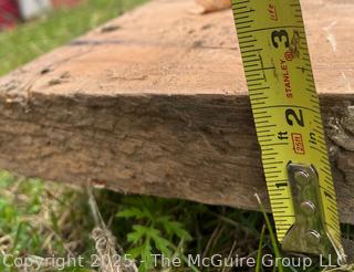 18’ x 18"W x 12' x 2" Thick Spruce Plank 

