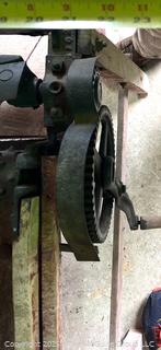 1870's Hand-Powered Stalk Cutting Machine
