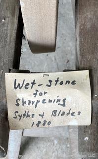 Circa 1880's Whetstone Wheel(s) Sharpening Stones