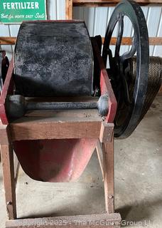 Circa 1880's Belt Driven Tornado Corn Ensilage Cutter Manufactured by W.R. Harrison & Co. of Massillon Ohio 