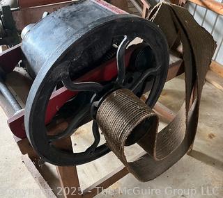 Circa 1880's Belt Driven Tornado Corn Ensilage Cutter Manufactured by W.R. Harrison & Co. of Massillon Ohio 