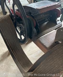 Circa 1880's Belt Driven Tornado Corn Ensilage Cutter Manufactured by W.R. Harrison & Co. of Massillon Ohio 