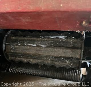 Circa 1880's Belt Driven Tornado Corn Ensilage Cutter Manufactured by W.R. Harrison & Co. of Massillon Ohio 