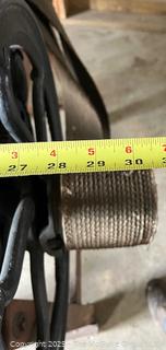 Circa 1880's Belt Driven Tornado Corn Ensilage Cutter Manufactured by W.R. Harrison & Co. of Massillon Ohio 