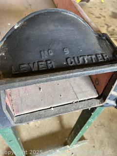 Corn Stalk Cutter for Making Silage. Montgomery Ward & Co. with BANNER Branding 