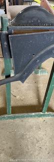 Corn Stalk Cutter for Making Silage. Montgomery Ward & Co. with BANNER Branding 